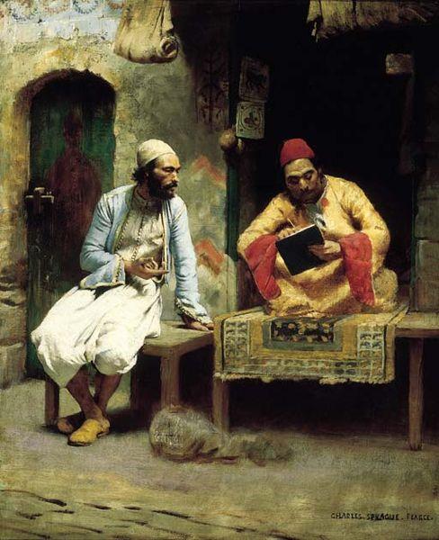 Charles Sprague Pearce The letter oil painting picture